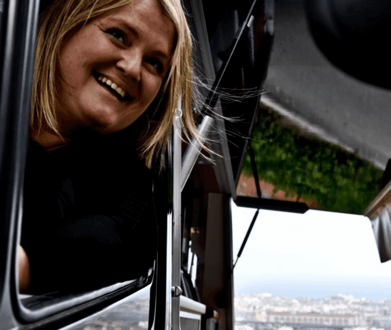 Laureen fondatrice La Kitchenette food truck à Nice, Cannes, dans le Var, St Tropez